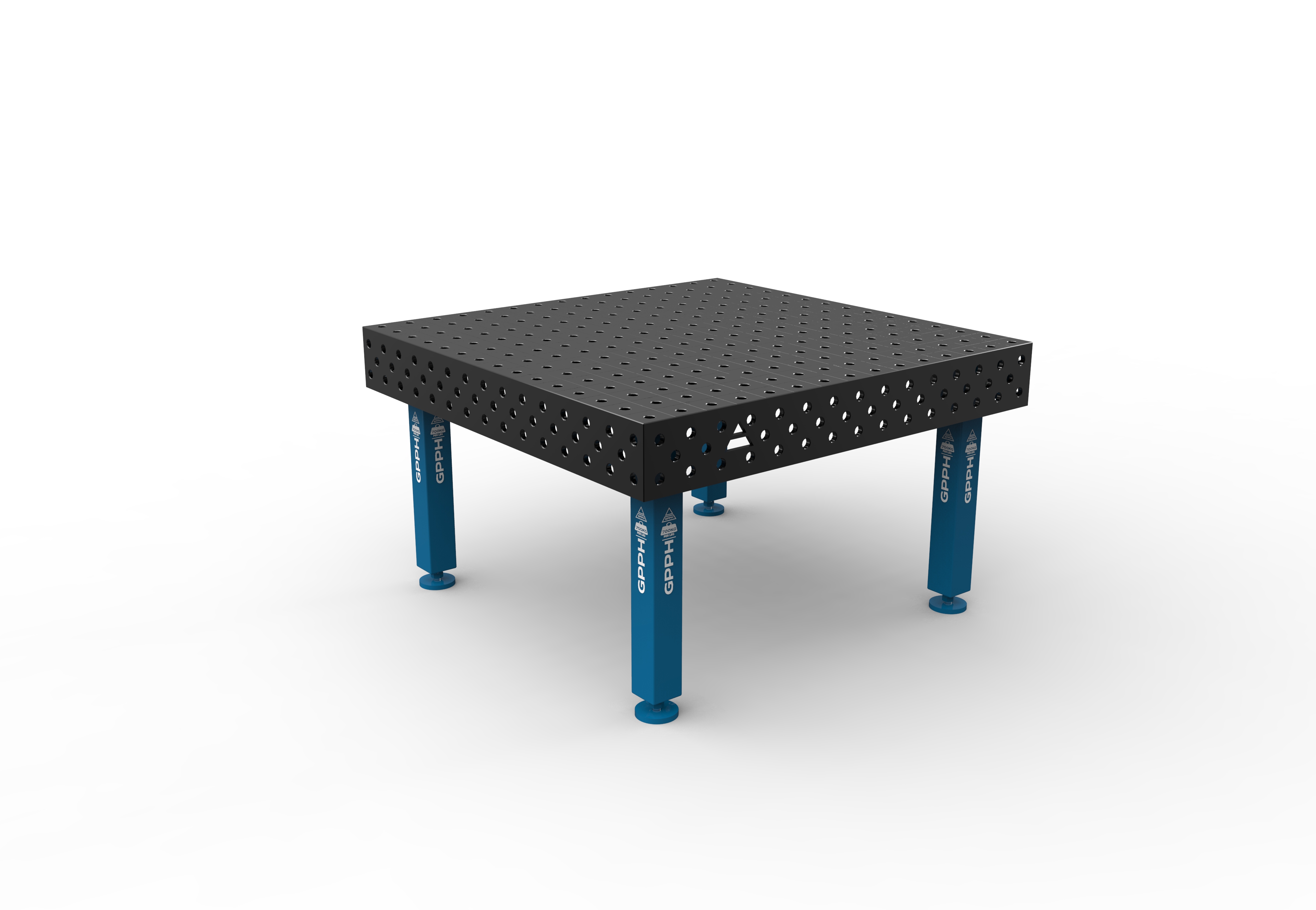 

Svejsebord PRO 1500x1480 grid 100x100 Ø28 - System 28